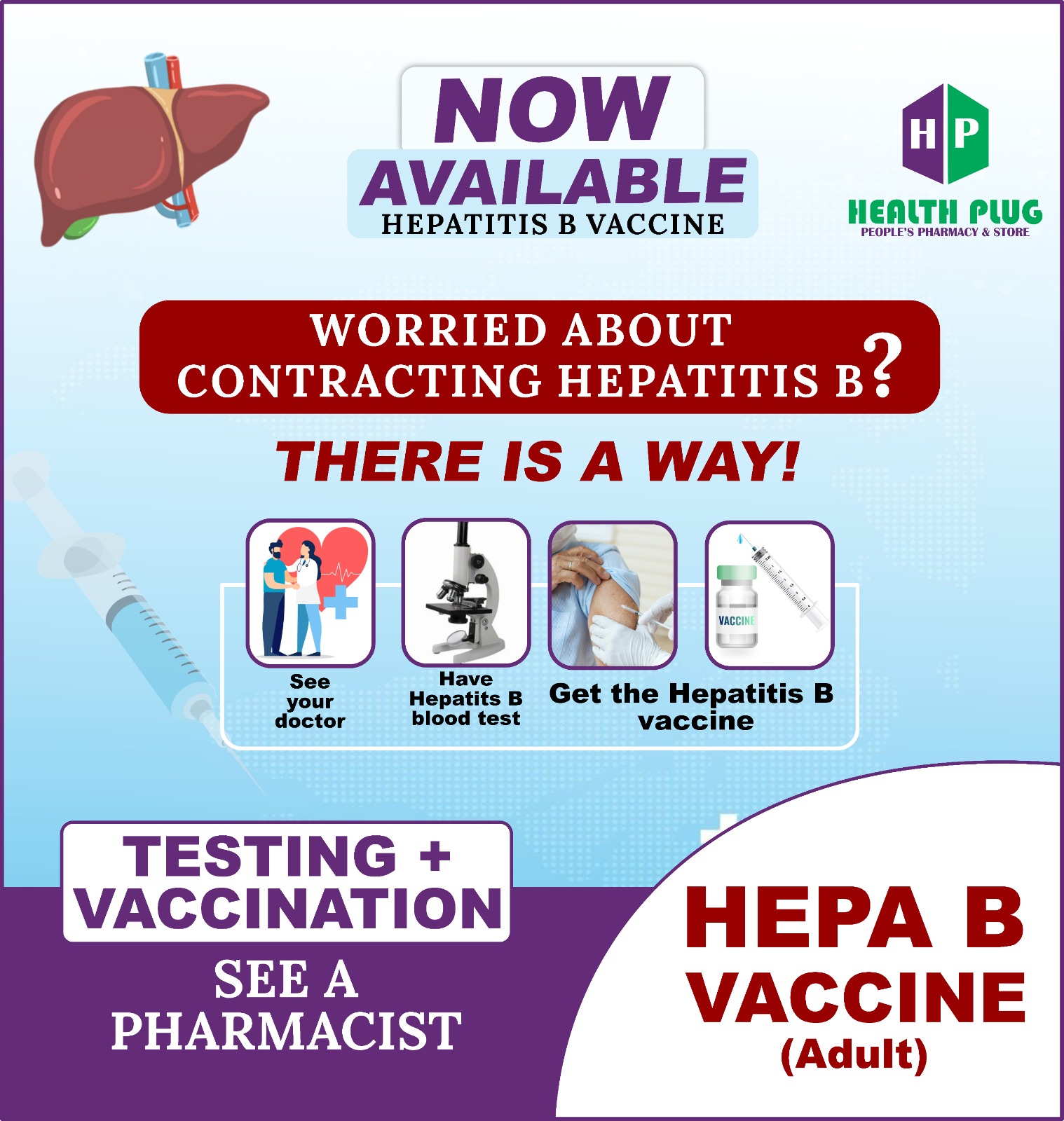 HEPA vaccine poster
